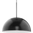 Progress Perimeter P500380 009 1 Light PENDANT in Brushed Nickel Finish Model: P500380-009