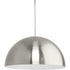 Progress Perimeter P500380 009 1 Light PENDANT in Brushed Nickel Finish Model: P500380-009
