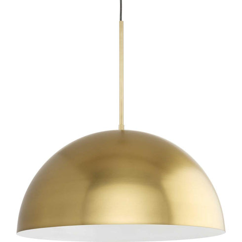 Progress Perimeter P500380 009 1 Light PENDANT in Brushed Nickel Finish Model: P500380-009