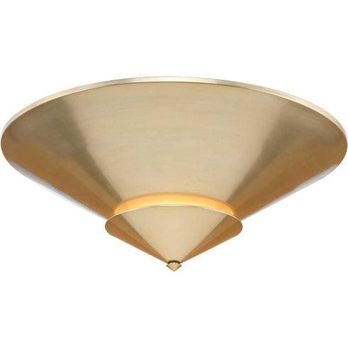Progress Pinellas Collection 25 in. Four Light in White Plaster Contemporary Flush Mount Model: P350270-197