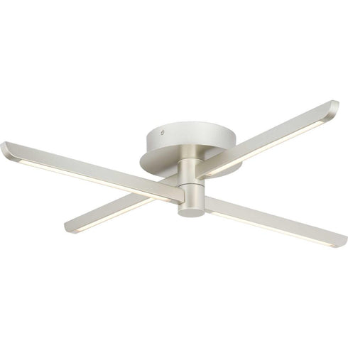 Progress Pivot LED P350230 186 30 LED SEMI FLUSH in Burnished Nickel Finish Model: P350230-186-30