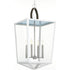 Progress Point Dume™ - Shearwater 4 Light P500196 030 4 60 Watt CAND FOYER in White Finish Model: P500196-030