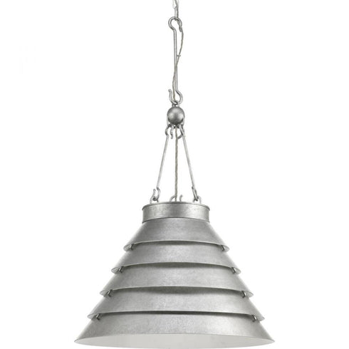 Progress Point Dume™ - Surfrider 3 Light P500200 141 3 75 Watt MED PENDANT in Galvanized Finish Finish Model: P500200-141