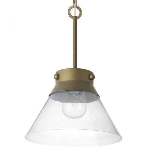 Progress Point Dume™ - Tapia Trail 1 Light P350139 009 1 100 Watt MED SEMI FLUS CONV in Brushed Nickel Finish Model: P350139-009