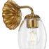 Progress Quillan Collection One Light in White Plaster Transitional Bath & Vanity Light Model: P300488-197