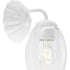 Progress Quillan Collection One Light in White Plaster Transitional Bath & Vanity Light Model: P300488-197