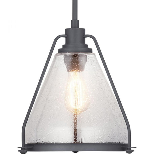 Progress Range P500135 009 1 60 Watt MED PENDANT in Brushed Nickel Finish Model: P500135-009