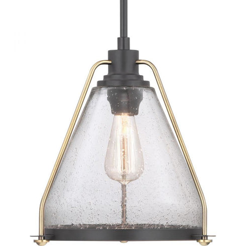 Progress Range P500135 009 1 60 Watt MED PENDANT in Brushed Nickel Finish Model: P500135-009
