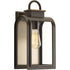 Progress Refuge P6031 108 1 100 Watt MED WALL LANTERN in Oil Rubbed Bronze Finish Model: P6031-108
