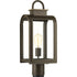 Progress Refuge P6431 108 1 100 Watt MED POST LANTERN in Oil Rubbed Bronze Finish Model: P6431-108