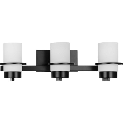 Progress Reiss P300415 009 3 Light BATH in Brushed Nickel Finish Model: P300415-009