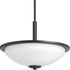 Progress Replay P3450 09 3 100 Watt MED INV PENDANT in Brushed Nickel Finish Model: P3450-09