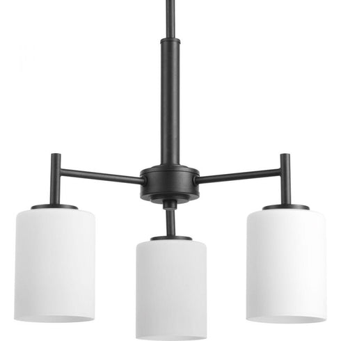 Progress Replay P4318 09 3 100 Watt MED CHANDELIER in Brushed Nickel Finish Model: P4318-09