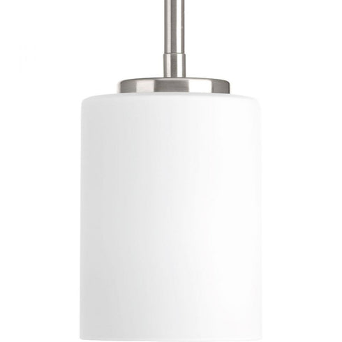 Progress Replay P5170 09 1 100 Watt MED MINI PENDANT in Brushed Nickel Finish Model: P5170-09