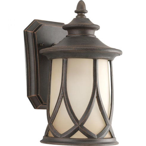 Progress Resort P5987 122 1 100 Watt MED WALL LANTERN in Aged Copper Finish Model: P5987-122