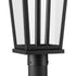 Progress Richmond Hill P540106 031 1 Light POST LANTERN in Textured Black Finish Model: P540106-031