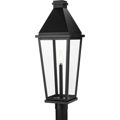 Progress Richmond Hill P540106 031 1 Light POST LANTERN in Textured Black Finish Model: P540106-031
