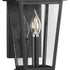 Progress Richmond Hill P560344 031 1 Light WALL LANTERN in Textured Black Finish Model: P560344-031