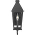 Progress Richmond Hill P560344 031 1 Light WALL LANTERN in Textured Black Finish Model: P560344-031