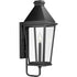Progress Richmond Hill P560345 031 1 Light WALL LANTERN in Textured Black Finish Model: P560345-031