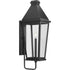 Progress Richmond Hill P560346 031 1 Light WALL LANTERN in Textured Black Finish Model: P560346-031