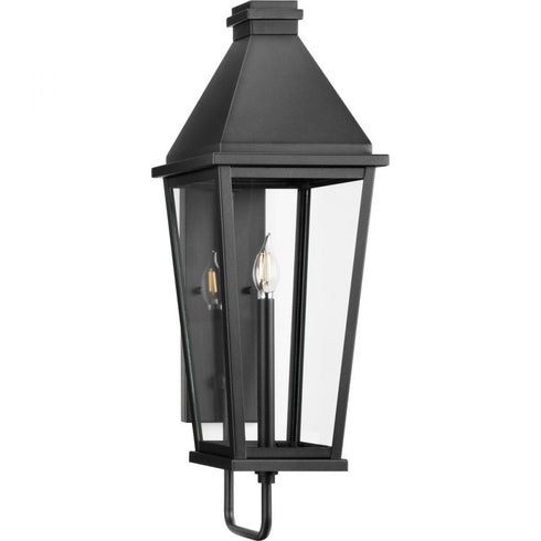 Progress Richmond Hill P560346 031 1 Light WALL LANTERN in Textured Black Finish Model: P560346-031