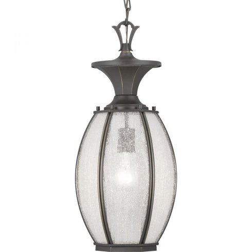 Progress River Place 1 Light P550034 020 1 100 Watt MED HANGING LANTERN in Antique Bronze Finish Model: P550034-020