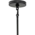 Progress Rivera Collection 5 Light in Matte Black Luxe Industrial Chandelier Model: P400363-31M