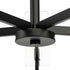 Progress Rivera Collection 5 Light in Matte Black Luxe Industrial Chandelier Model: P400363-31M