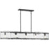 Progress Rivera Collection 5 Light in Matte Black Luxe Industrial Linear Light Model: P400356-31M