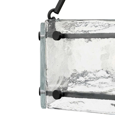 Progress Rivera Collection Four Light in Matte Black Luxe Industrial Chandelier Model: P400354-31M
