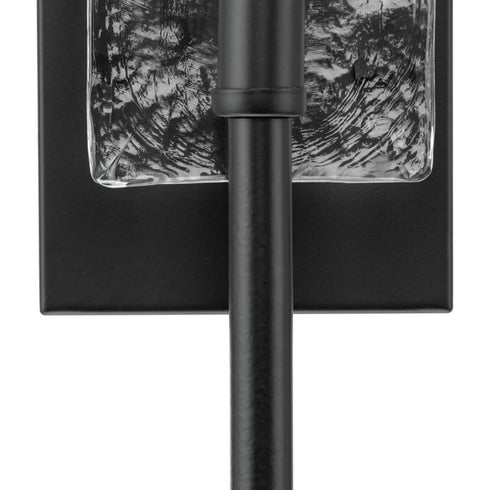 Progress Rivera Collection One Light in Matte Black Luxe Industrial Wall Bracket Model: P710121-31M