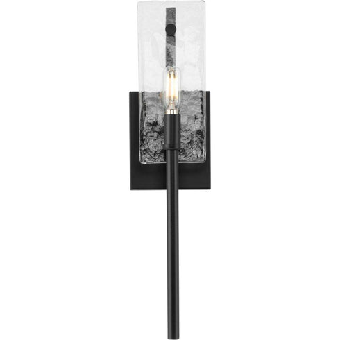 Progress Rivera Collection One Light in Matte Black Luxe Industrial Wall Bracket Model: P710121-31M