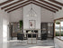 Progress Rivera Collection Six Light in Matte Black Luxe Industrial Chandelier Model: P400355-31M