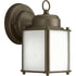 Progress Roman Coach P5986 20MD 1 100 Watt MED WALL LANTERN in Antique Bronze Finish Model: P5986-20MD