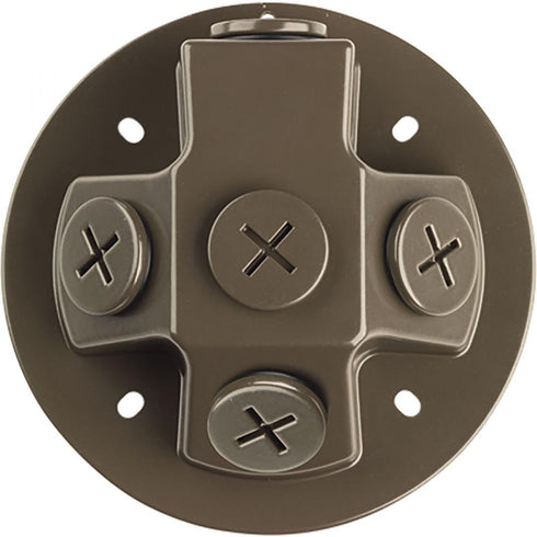 Progress Security Light Back Plate in Antique Bronze Finish Model: P6343-20