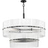 Progress Seville Collection Nine Light in Soft Gold Contemporary Chandelier Model: P400390-205