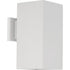 Progress Square P5643 20 1 250 Watt QPAR 38 OD WALL in Antique Bronze Finish Model: P5643-20