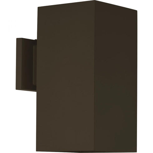 Progress Square P5643 20 1 250 Watt QPAR 38 OD WALL in Antique Bronze Finish Model: P5643-20