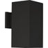 Progress Square P5643 20 1 250 Watt QPAR 38 OD WALL in Antique Bronze Finish Model: P5643-20