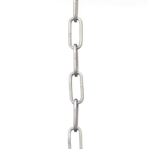 Progress Square Profile Chain P8755 134 4' 9 GAUGE SQ. PROFILE CHAIN in Silver Ridge Finish Model: P8755-134