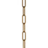 Progress Square Profile Chain P8755 134 4' 9 GAUGE SQ. PROFILE CHAIN in Silver Ridge Finish Model: P8755-134