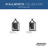 Progress Stallworth P560333 31M 1 Light WALL LANTERN in Matte Black Finish Model: P560333-31M