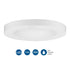 Progress Standby LED Standby Collection 7.75 in. White Surface Mount Motion Detection LED Light in Satin White Finish Model: P810041-028-30