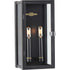 Progress Stature P560268 031 2 60 Watt CAND WALL LANTERN in Textured Black Finish Model: P560268-031