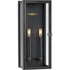 Progress Stature P560269 031 2 60 Watt MED WALL LANTERN in Textured Black Finish Model: P560269-031