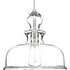 Progress Staunton P5332 09 1 75 Watt MED PENDANT in Brushed Nickel Finish Model: P5332-09