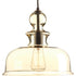 Progress Staunton P5332 09 1 75 Watt MED PENDANT in Brushed Nickel Finish Model: P5332-09