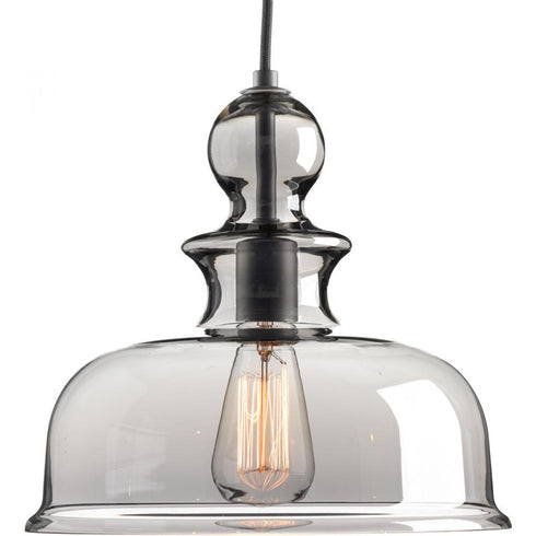 Progress Staunton P5332 09 1 75 Watt MED PENDANT in Brushed Nickel Finish Model: P5332-09