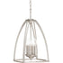 Progress Tally P3786 09 4 60 Watt CAND FOYER in Brushed Nickel Finish Model: P3786-09